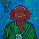 Warsame, 36x24, 2016, acrylic on canvas - larryclarkpainter.com