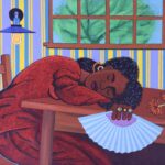 Sleep, 24x30, 2021, Acrylic on Canvas | Larryclarkpainter.com