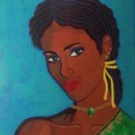 Eme, 40x30, 2020, acrylic on canvas