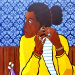 Adored, 40x30, 2021, acrylic on canvas - larryclarkpainter.com